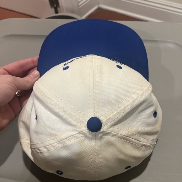 Vintage 80s LA RAMS cap hat team nfl the twill Los Angeles - Picture 3 of 10